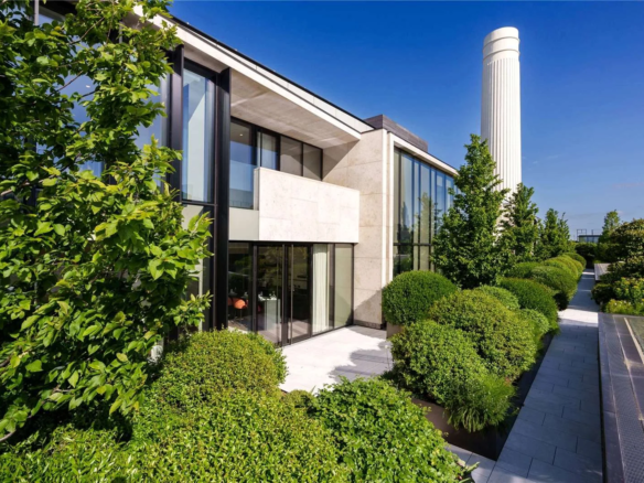 Boiler House Battersea Power Station Sw8 5bn London Penthouse En Suite Bathroom Freestanding Copper Bath
