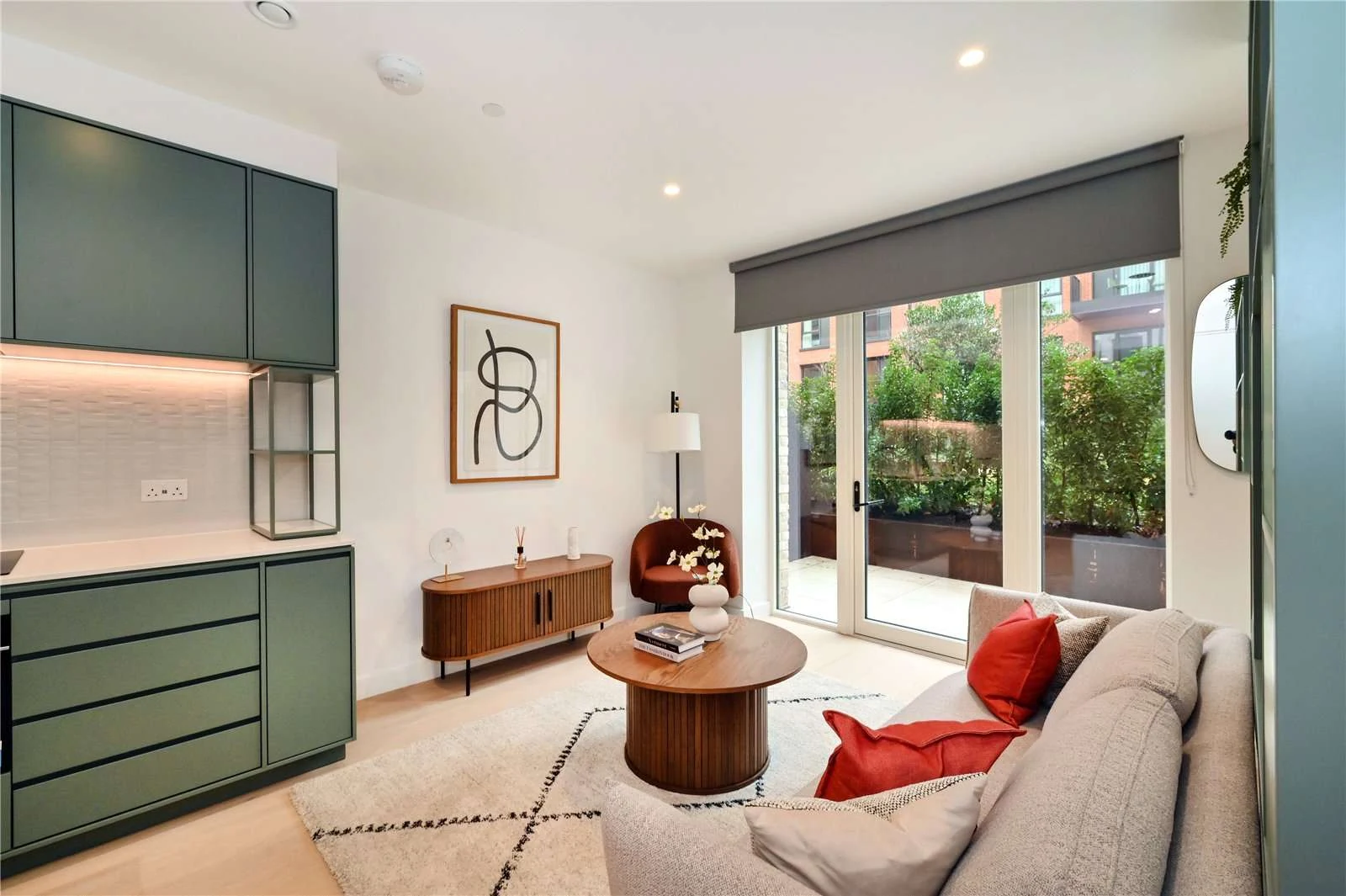 Brent Cross Town Nw2 8ag Living Room With Private Terrace