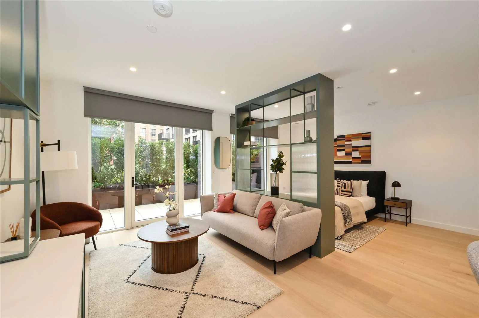 Brent Cross Town Nw2 8ag Modern Studio Apartment Living Space