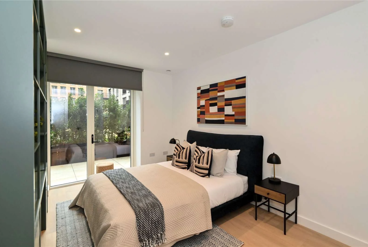 Brent Cross Town Nw2 8ag Studio Bedroom With Courtyard Access