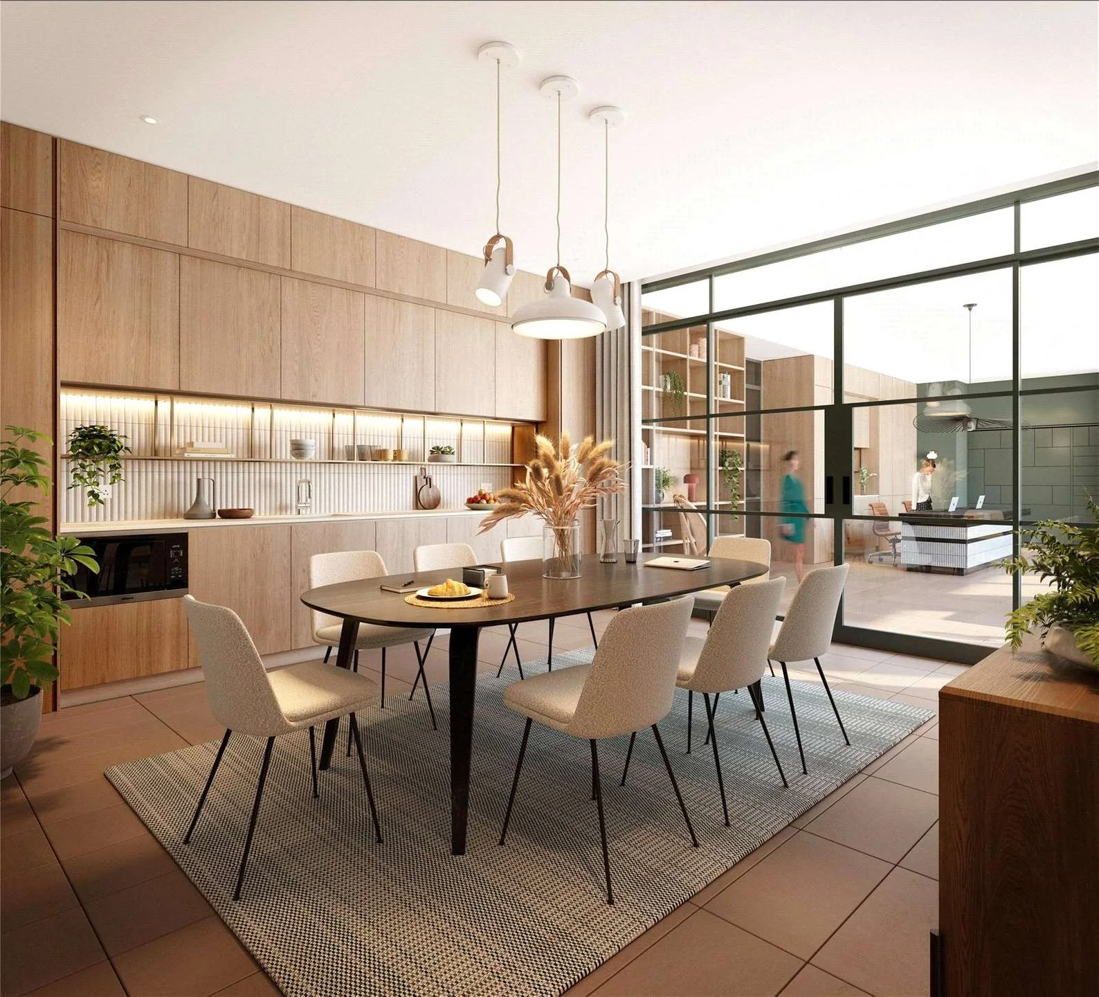 Brent Cross Town Nw2 Claremont Park Club Coworking Dining Space