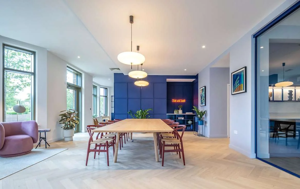 Brent Cross Town Nw2 Claremont Park Club Private Dining Room Herringbone