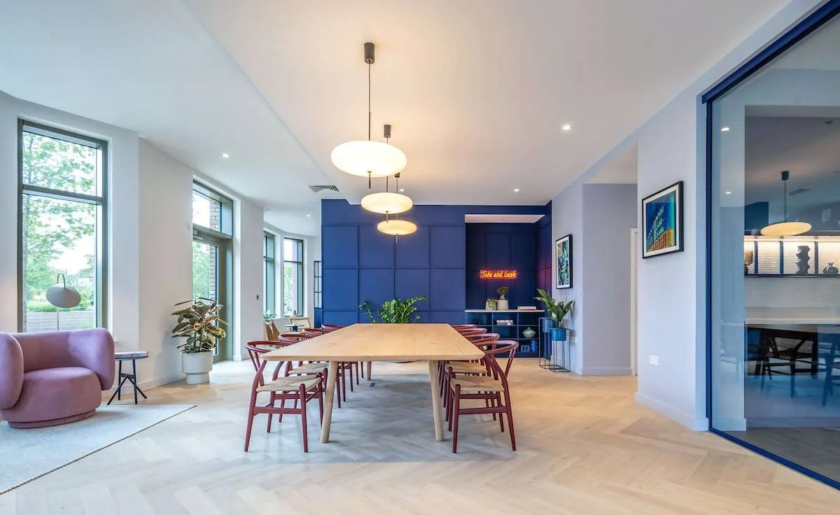 Brent Cross Town Nw2 Claremont Park Club Private Dining Room Herringbone