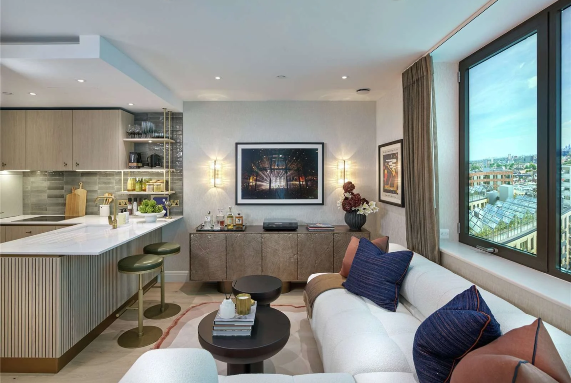 Camden Goods Yard Camden London Nw1 Modern Open Plan Living Room