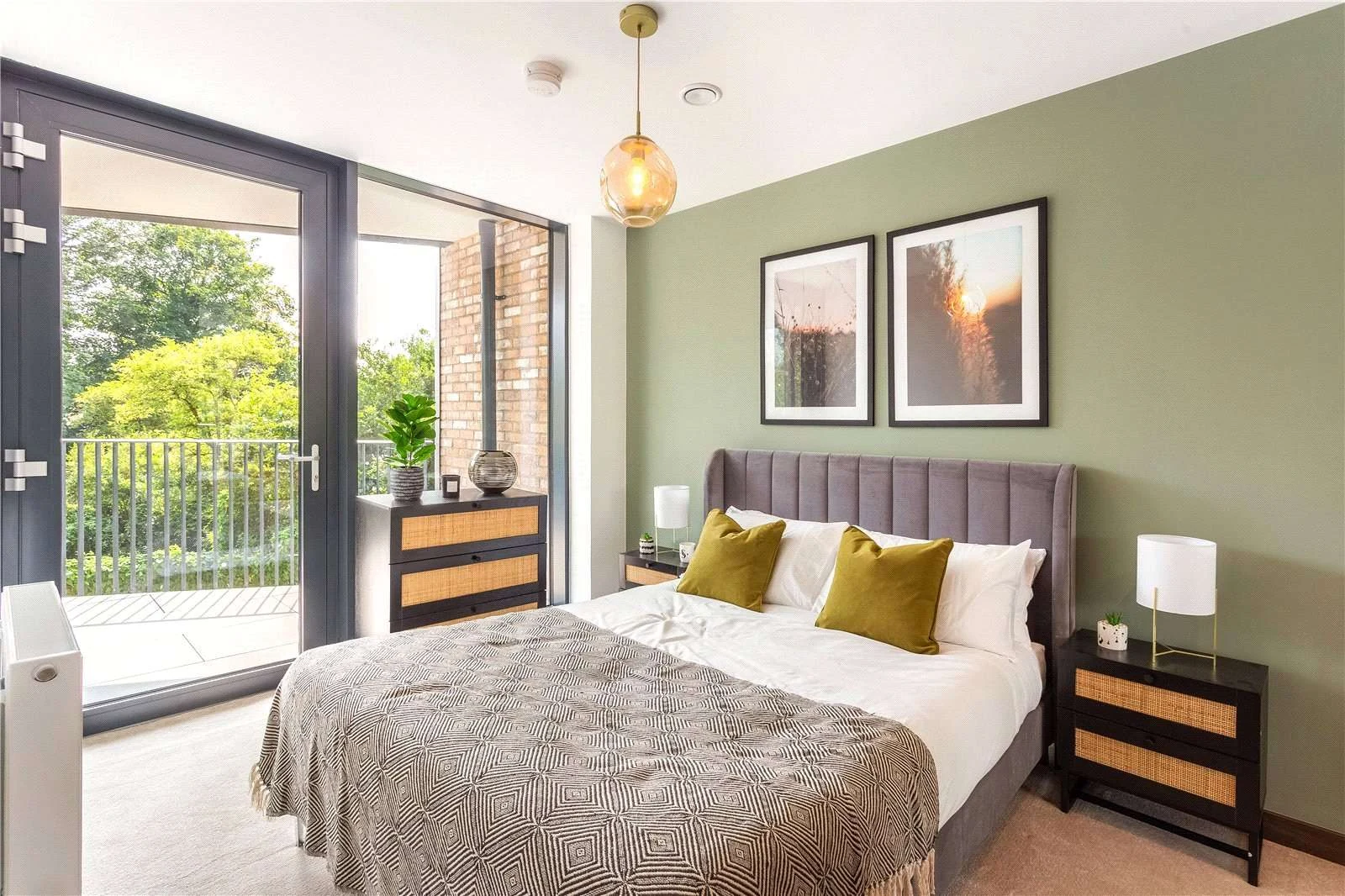 Dylon Riverside Purbeck Gardens Se26 London Double Bedroom Private Balcony Garden Views Weston Homes