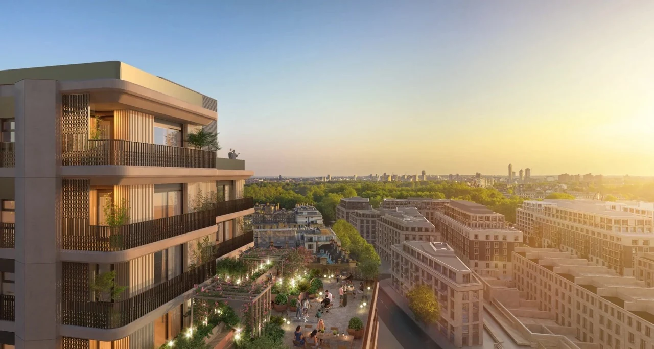 Ebury Sw1 Sw1w Westminster London 3 Bedroom Apartment Private Rooftop Terrace Residents Garden Sunset City Views