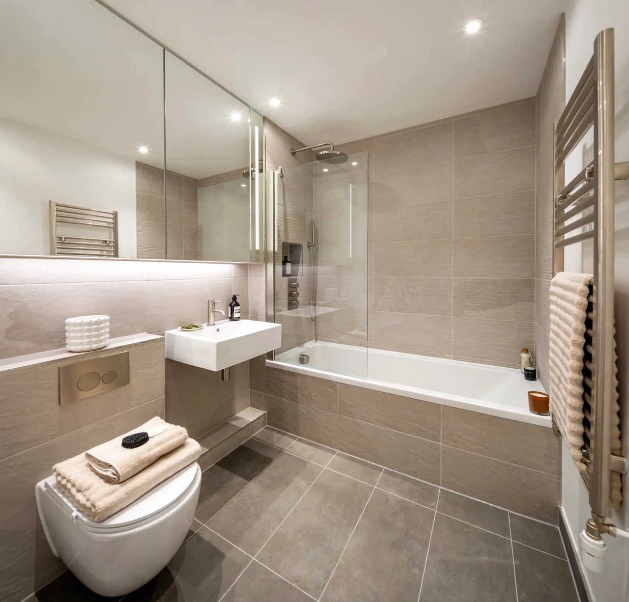 Ebury Sw1 Sw1w Westminster London Premium Bathroom Bath Rainfall Shower Heated Towel Rail Stone Tiles