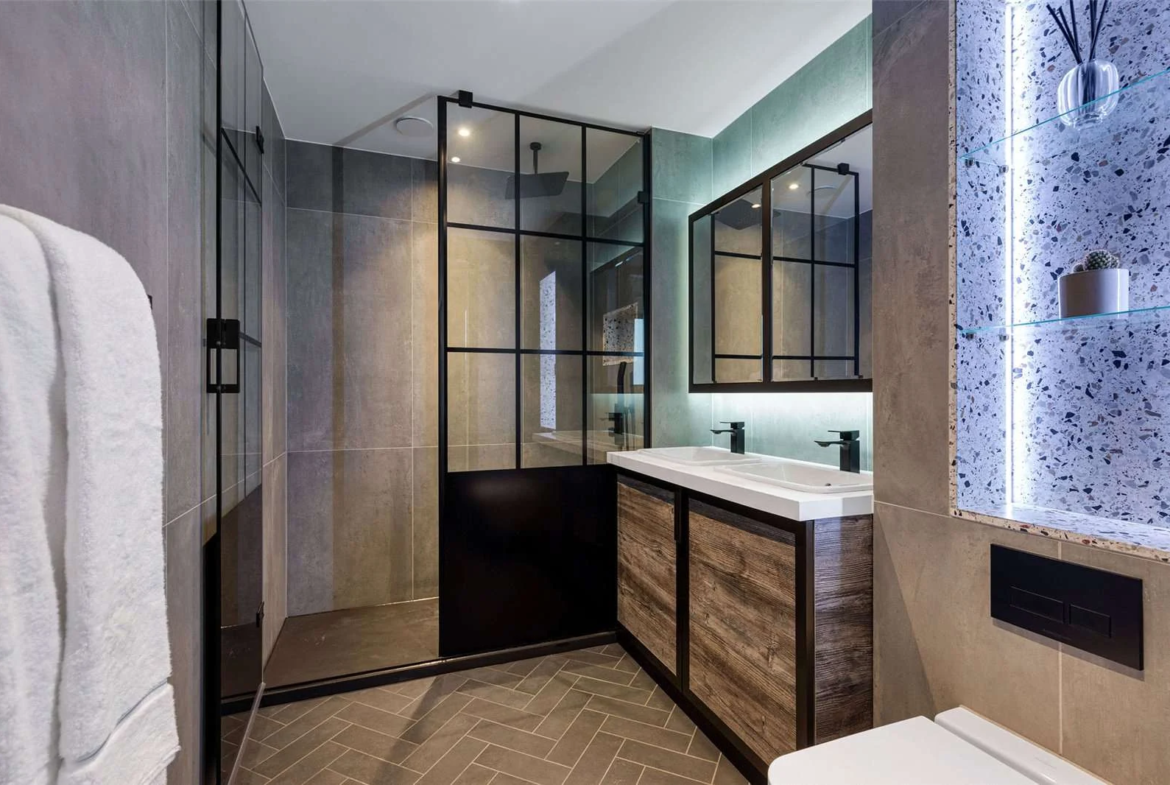 Ensuite Shower Double Vanity The Stage Shoreditch London Ec2a