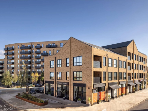 Hanwell Square Hanwell W7 Exterior Boston Road Brick Facade Street View