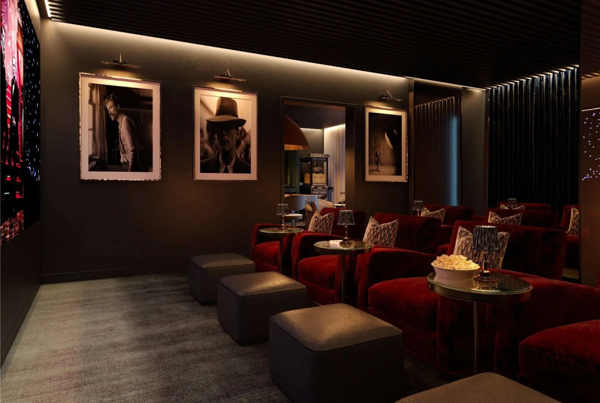 Hilight 100 York Road Battersea London Sw11 Private Cinema Red Velvet Seating Screening Room Popcorn