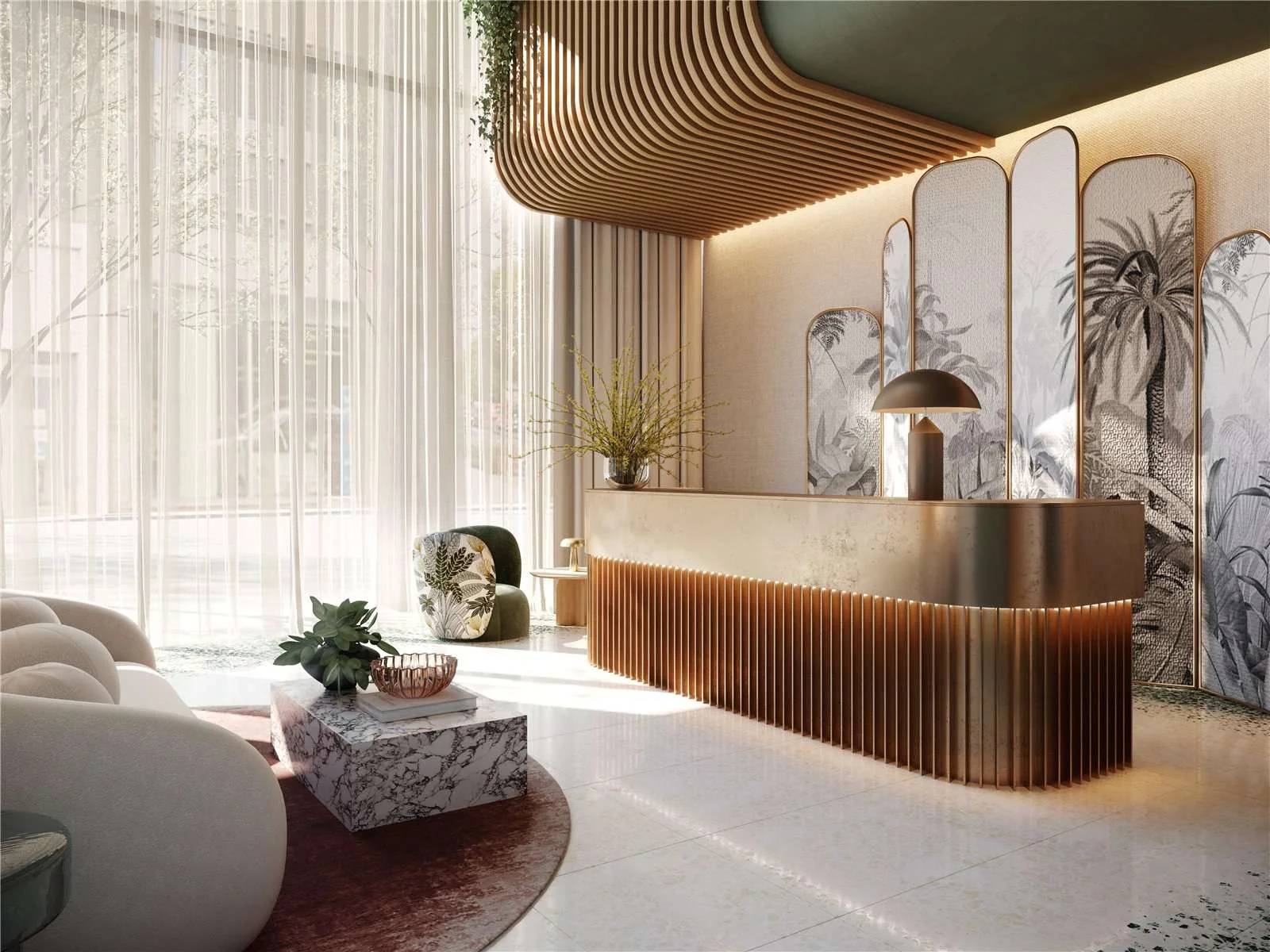 Hilight 100 York Road Battersea London Sw11 Residents Lobby Concierge Desk Double Height Lounge