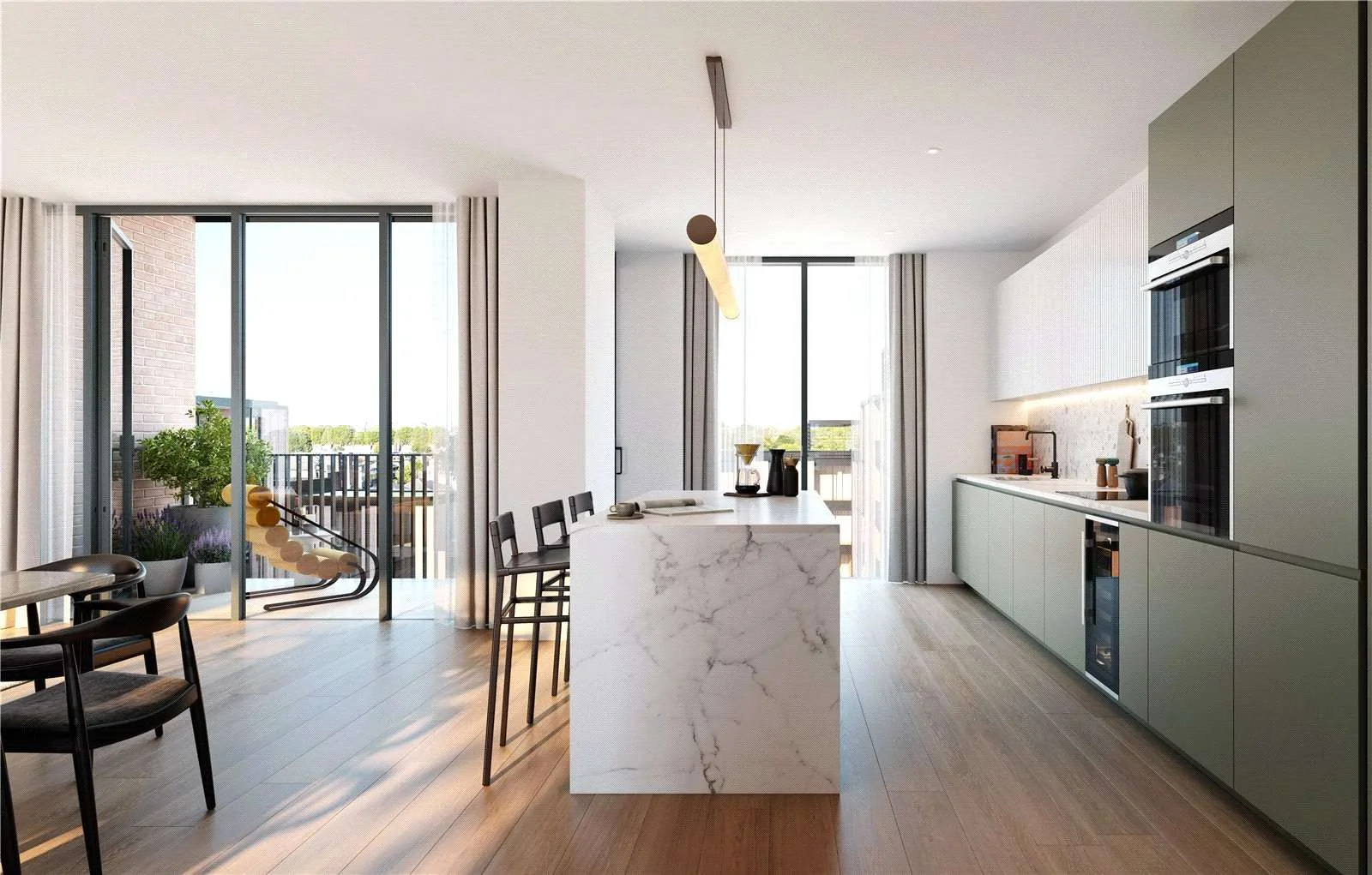 Hurlingham Waterfront Sw6 2tz London Residents Luxury Indoor Swimming Pool Spa Amenity Cgi