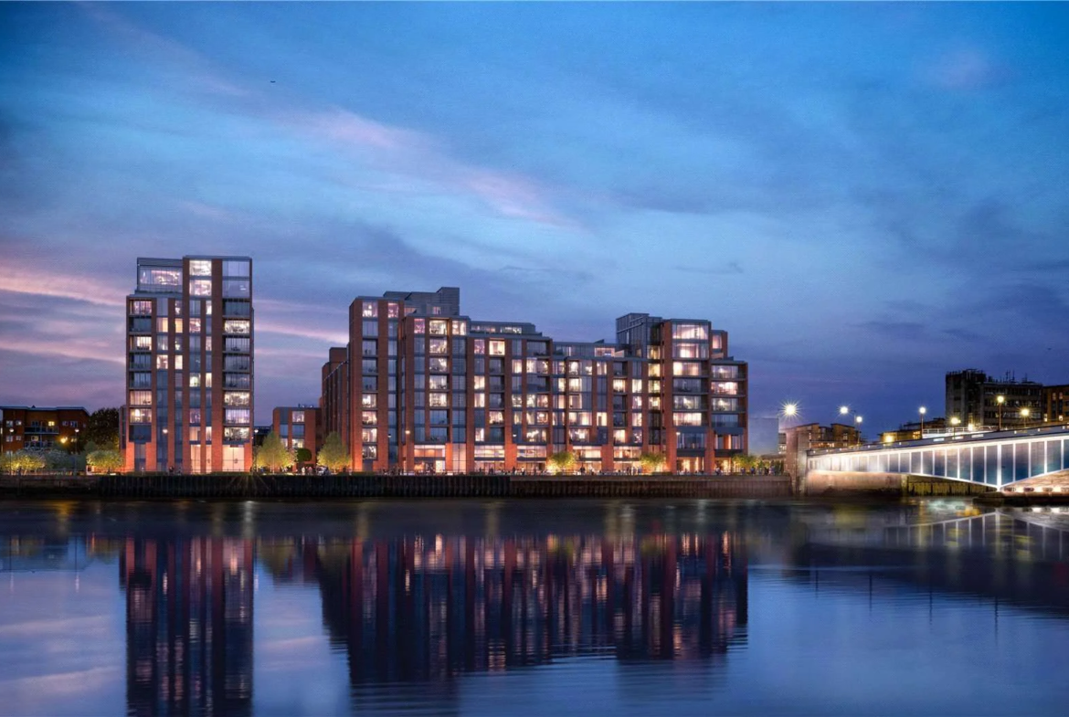 Hurlingham Waterfront Sw6 2tz London Show Apartment Living Room Interior Design