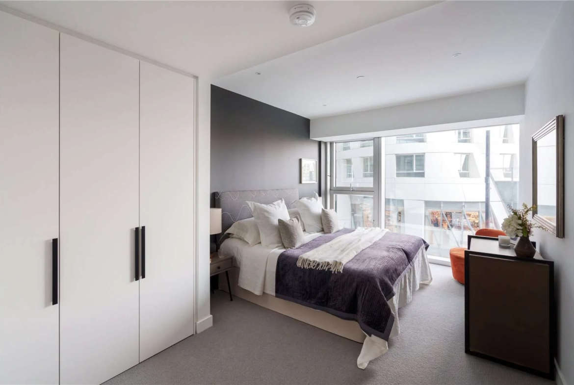 Koa Electric Boulevard Battersea Sw11 2bed Apartment Bedroom Built In Wardrobes London