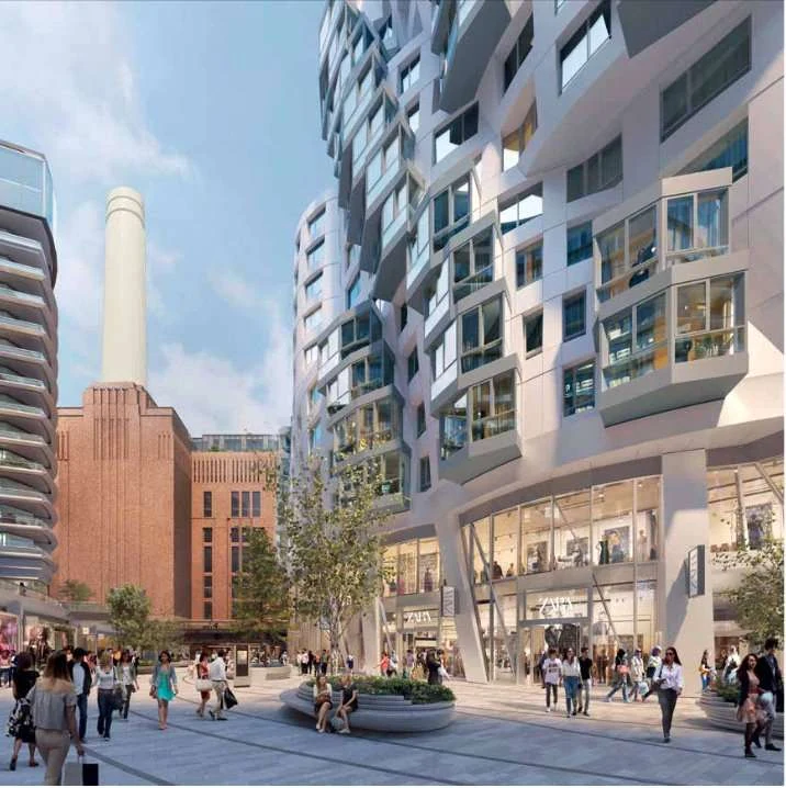 Koa Electric Boulevard Battersea Sw11 Prospect Place Gehry Partners Retail High Street London
