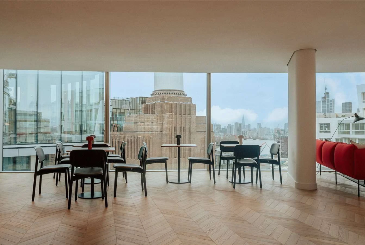 Koa Electric Boulevard Battersea Sw11 Residents Lounge Clubhouse Power Station View London