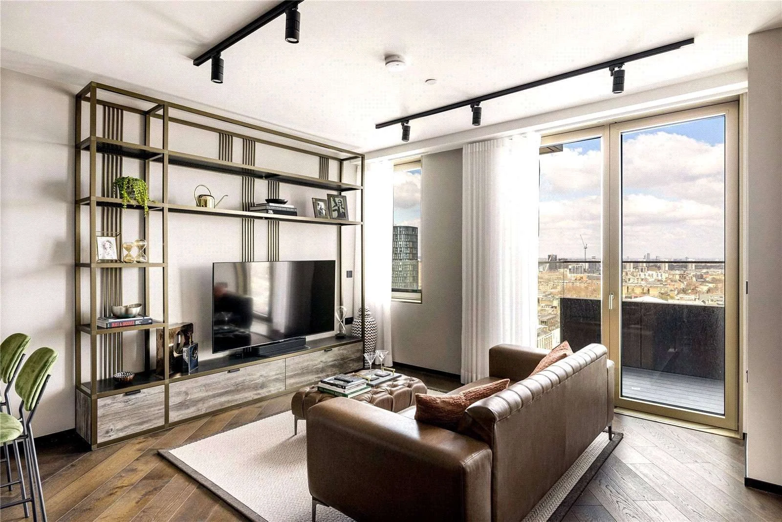 living-room-balcony-london-skyline-the-stage-shoreditch-ec2a Living Room Balcony London Skyline The Stage Shoreditch Ec2a