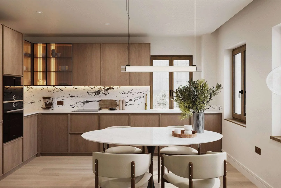 London Angel Village Kitchen Marble Splashback Islington Ec1v