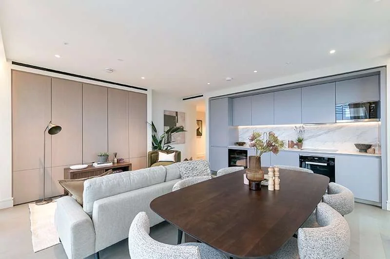 London One Bishopsgate Plaza Open Plan Dining Living Ec3a