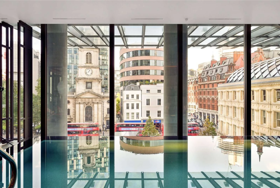 London One Bishopsgate Plaza Pool City Views Houndsditch Ec3a