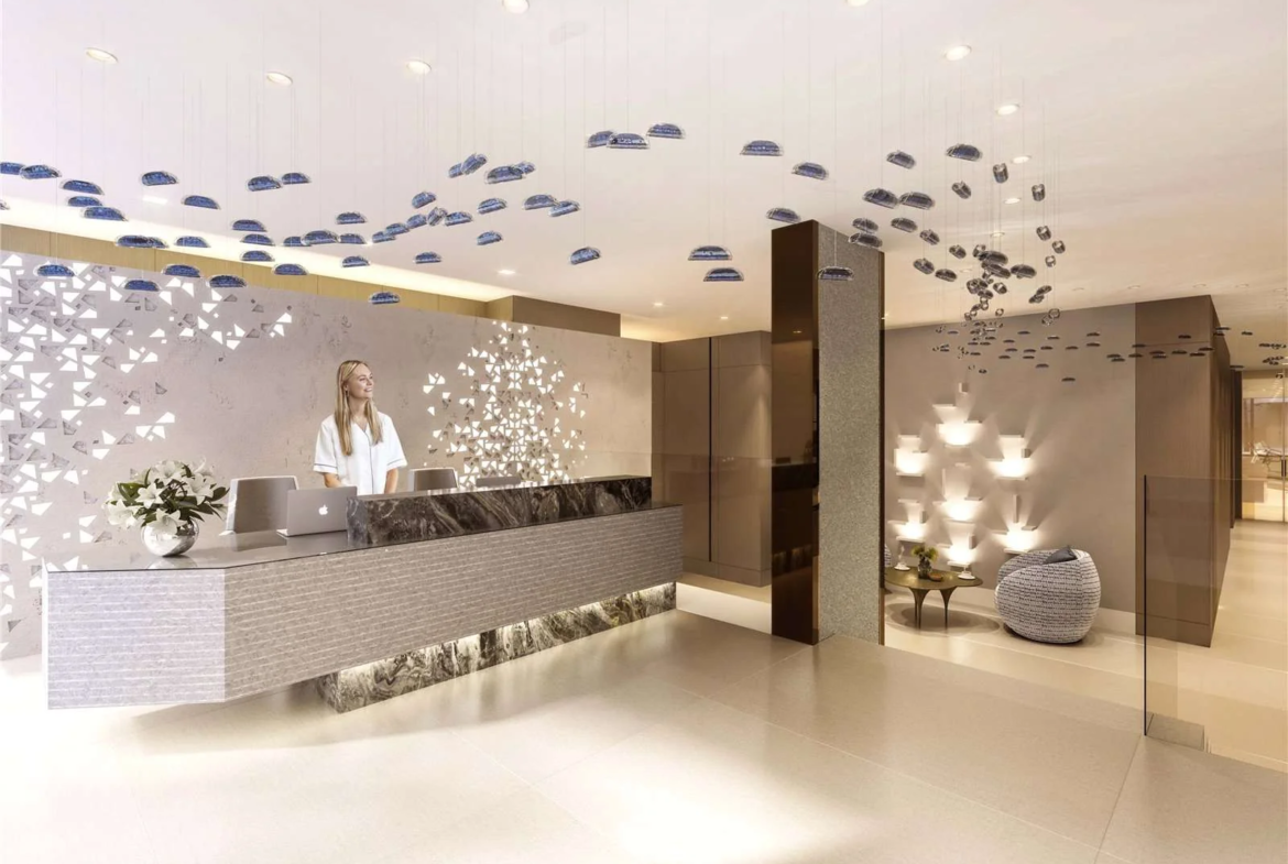 London Postmark Mount Pleasant Wc1x 24hr Concierge Lobby Reception