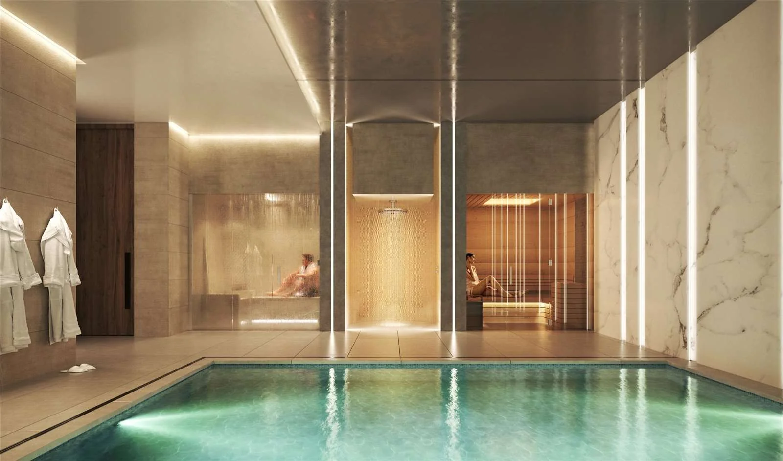 London Postmark Mount Pleasant Wc1x Sauna Steam Room Pool