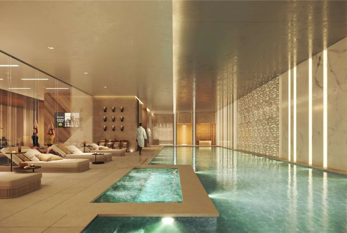London Postmark Mount Pleasant Wc1x Wellness Pool Spa Lounge