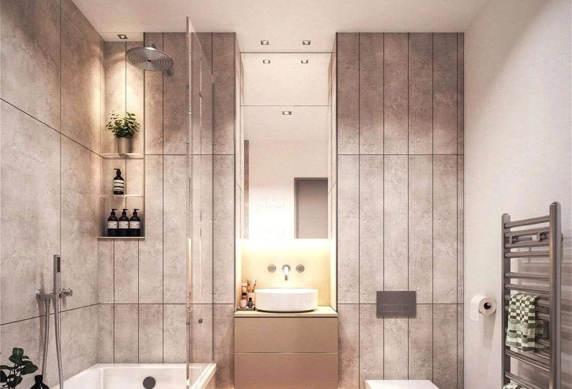 London Shoreditch Parkside N1 Bathroom Two Bedroom Apartment