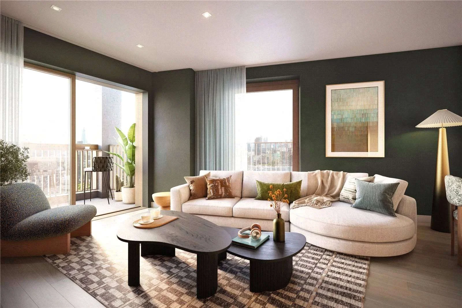 london-shoreditch-parkside-N1-living-room-balcony-apartment-15th-floor London Shoreditch Parkside N1 Living Room Balcony Apartment 15th Floor