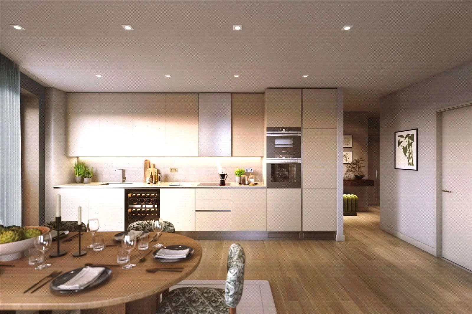 london-shoreditch-parkside-N1-open-plan-kitchen-dining-apartment-506 London Shoreditch Parkside N1 Open Plan Kitchen Dining Apartment