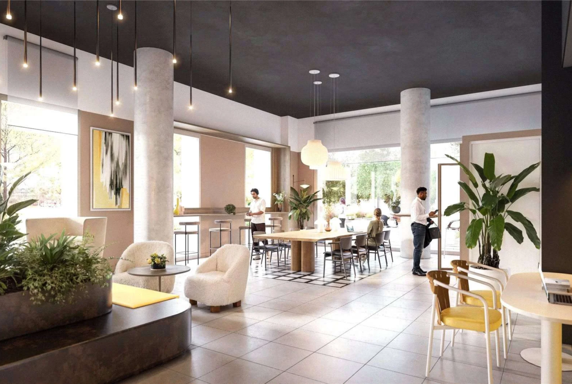 London Shoreditch Parkside N1 Residents Lounge Amenities