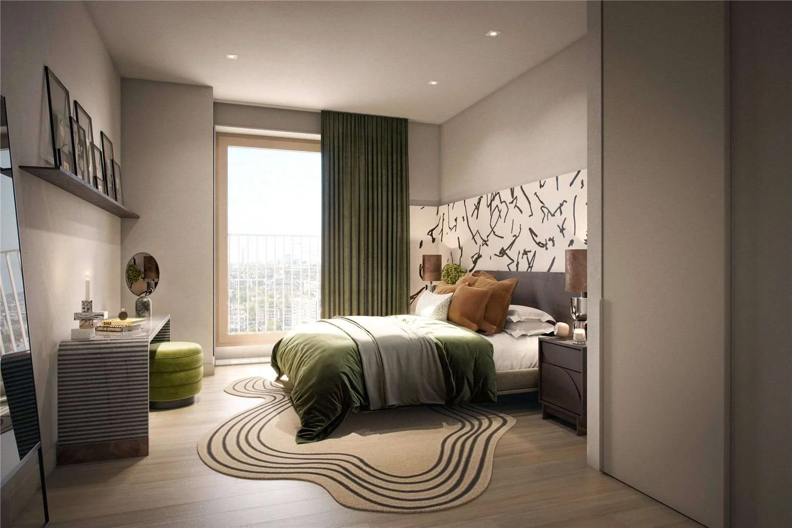 london-shoreditch-parkside-cityside-place-n1-principal-bedroom-ensuite-wardrobe London Shoreditch Parkside Cityside Place N1 Principal Bedroom Ensuite Wardrobe