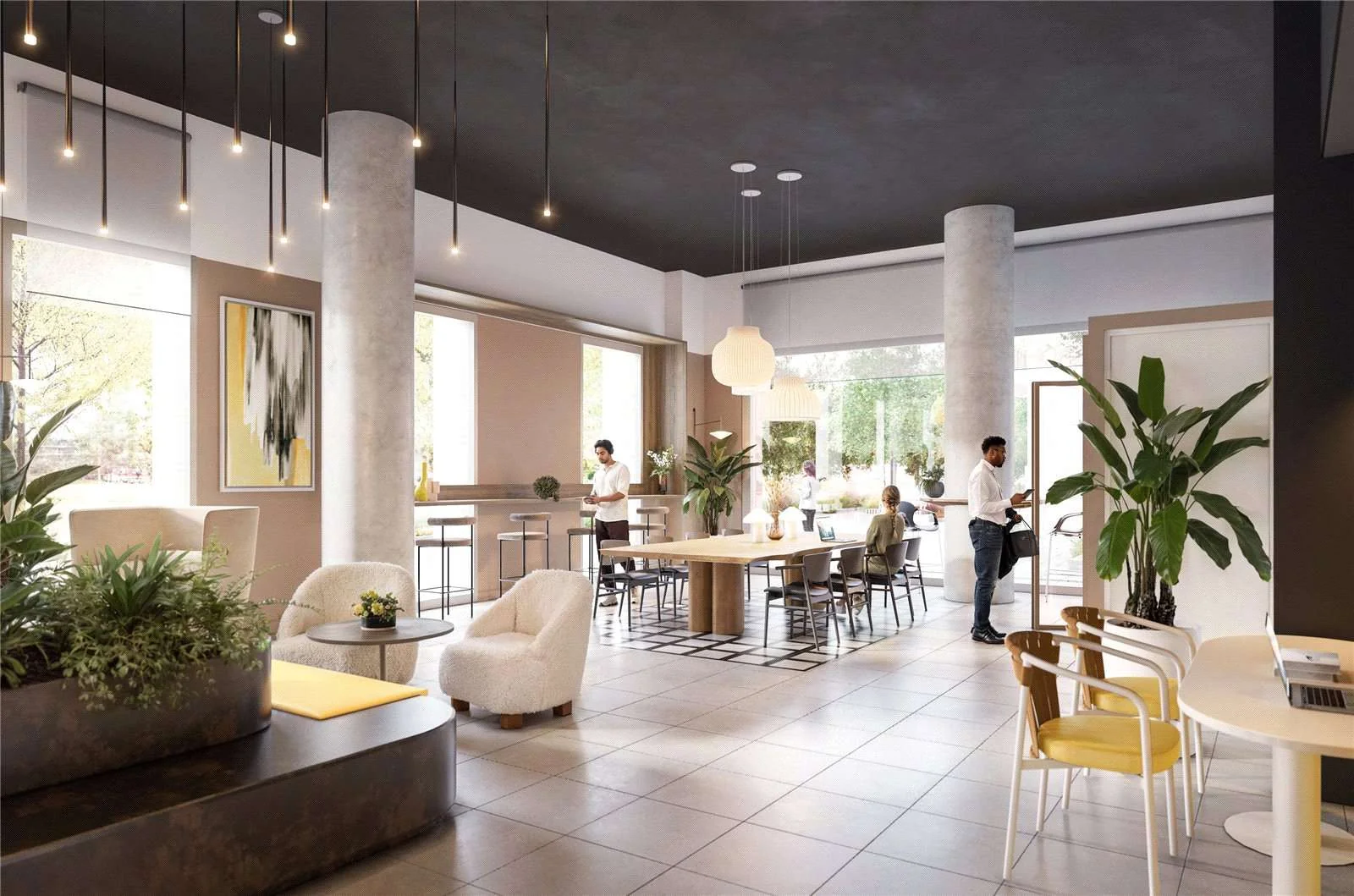 london-shoreditch-parkside-cityside-place-n1-residents-lounge-garden-room London Shoreditch Parkside Cityside Place N1 Residents Lounge Garden Room