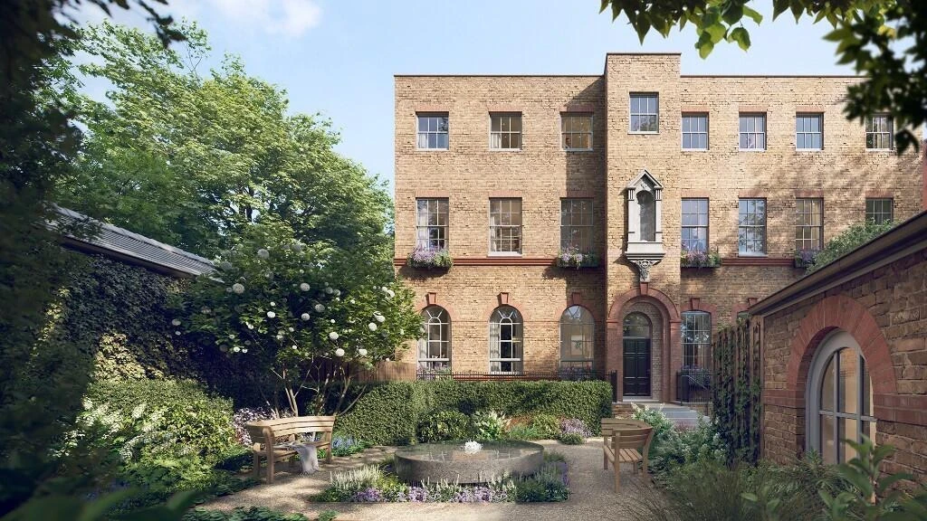 London Square Fifty Brook Green W6 Mapleton Place Private Terrace Communal Garden