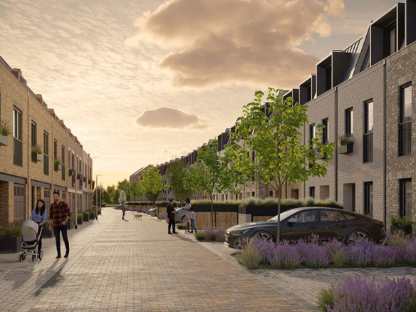 London Square Twickenham Green Mews Houses Exterior Tw2