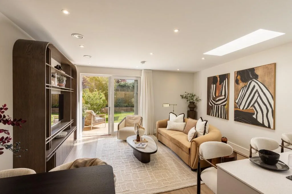 London Square Twickenham Green Plot8 Living Room Garden Doors Tw2