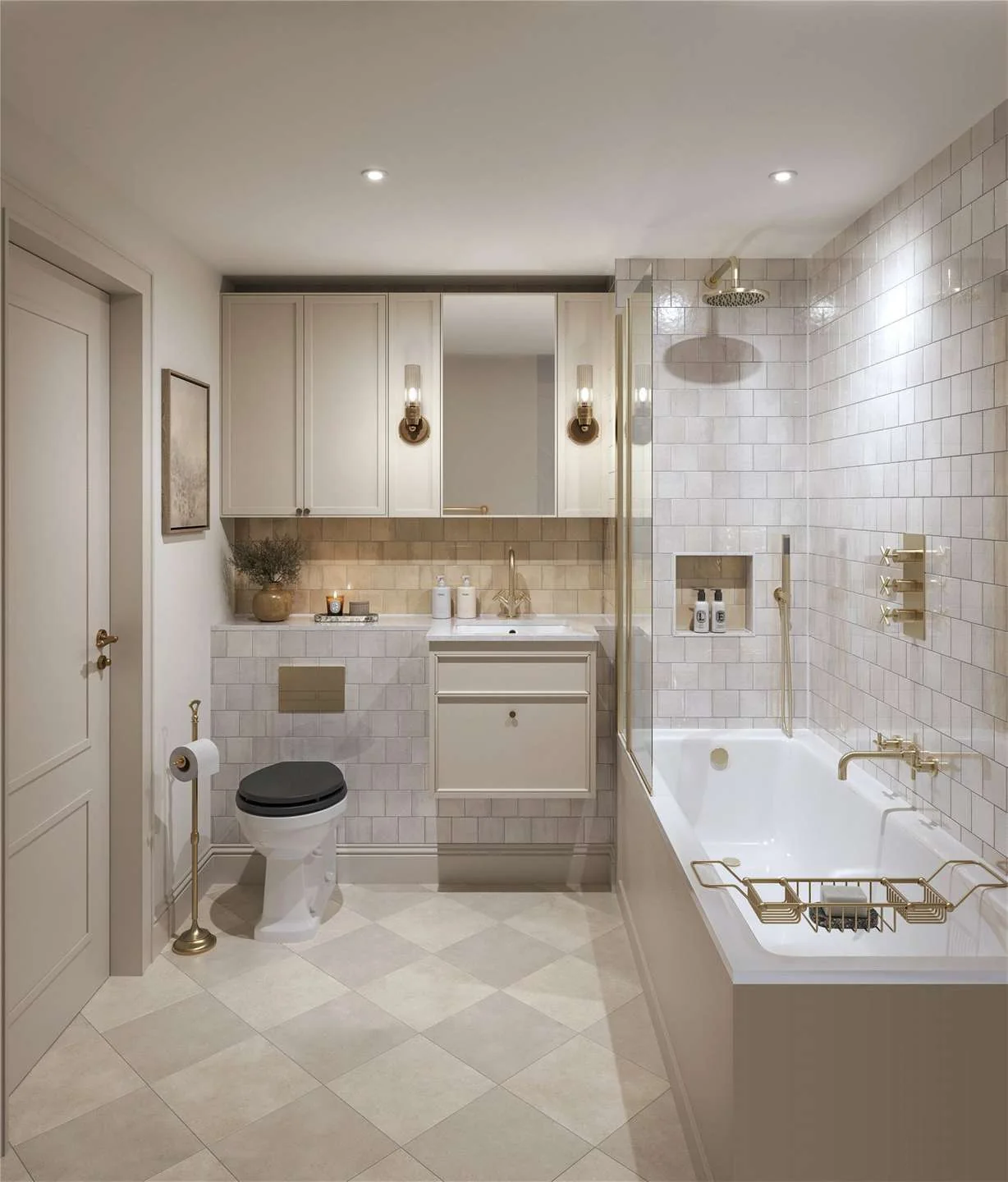 london-the-broadley-marylebone-bathroom-bath-gold-fixtures-nw8 London The Broadley Marylebone Bathroom Bath Gold Fixtures Nw8