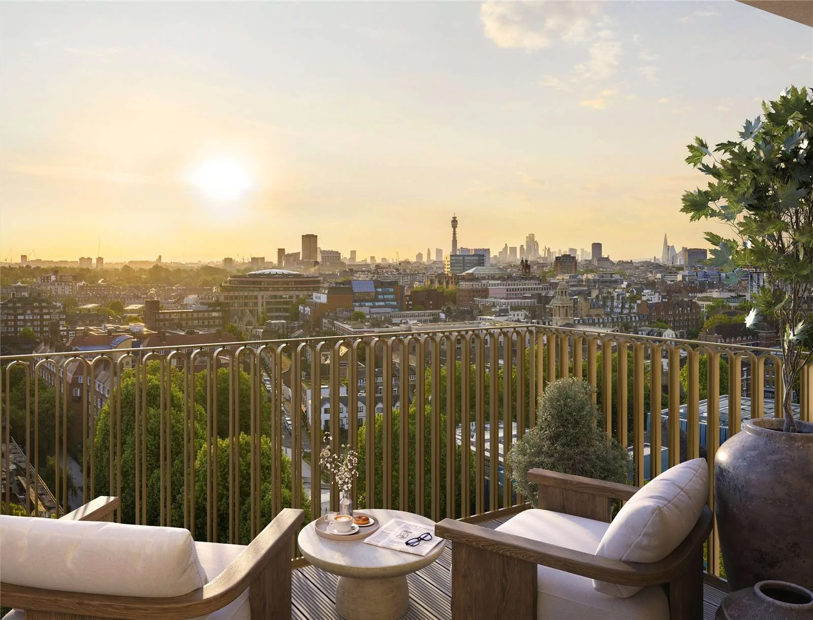 london-the-broadley-marylebone-nw8-balcony-london-skyline-sunset London The Broadley Marylebone Nw8 Balcony London Skyline Sunset