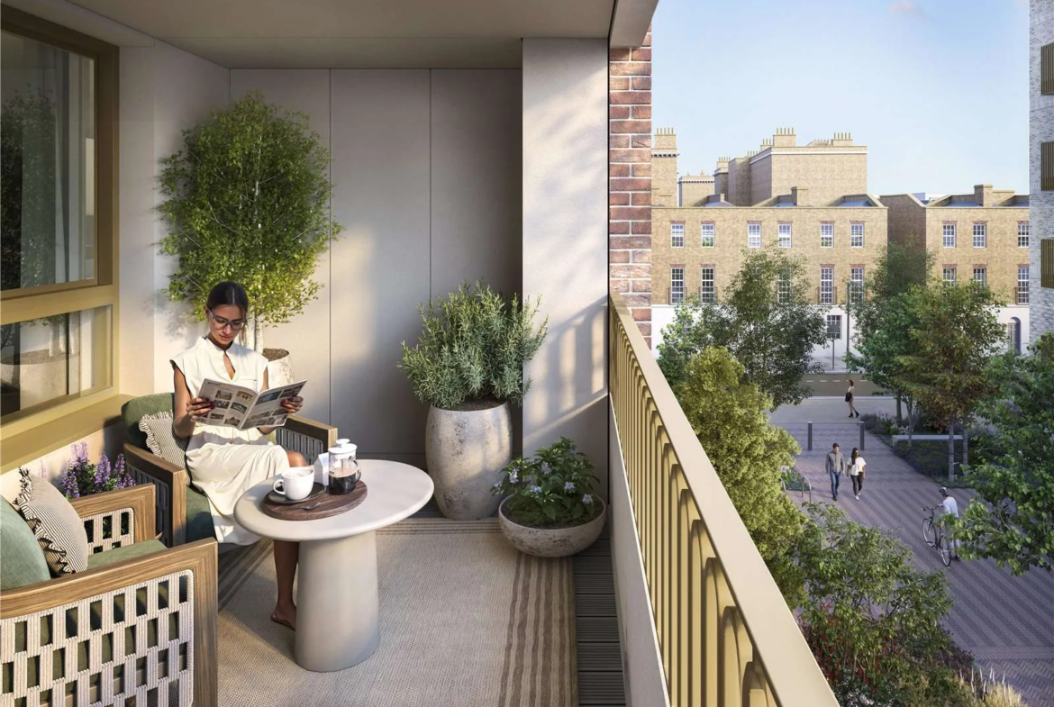 London The Broadley Marylebone Nw8 Balcony Street View