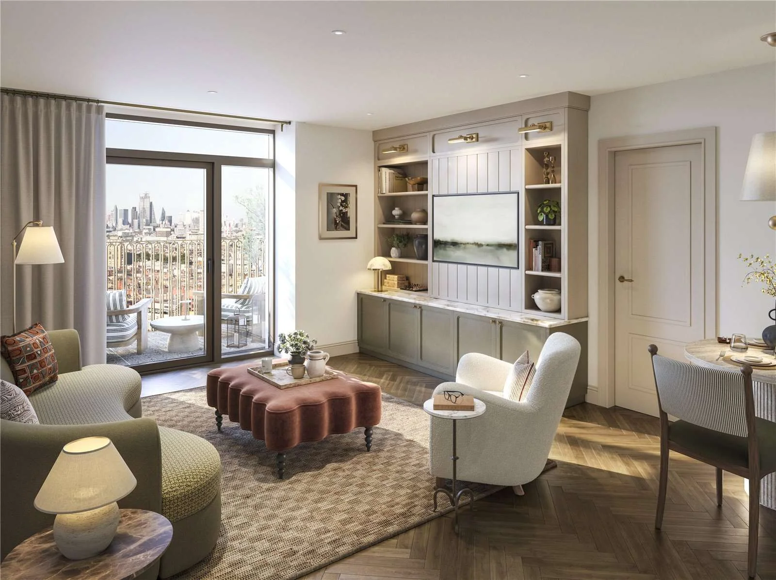 London The Broadley Marylebone Nw8 Living Room City View