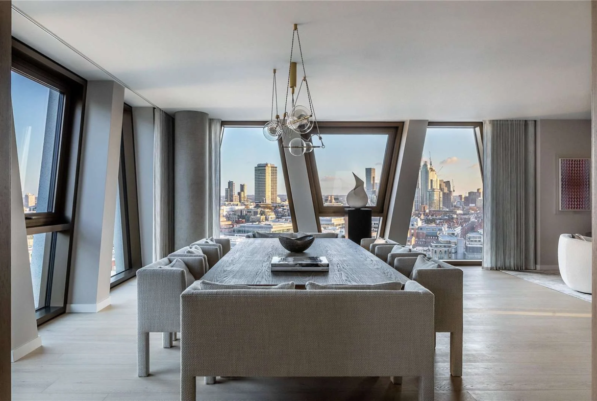 London The Broadway Westminster Sw1h Reception Room City Skyline View