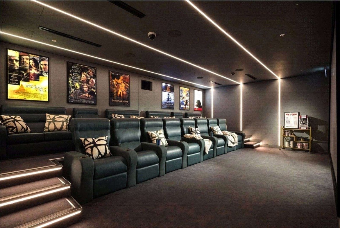 London The Stage Luxury Private Cinema Residents Amenities Shoreditch Ec2a