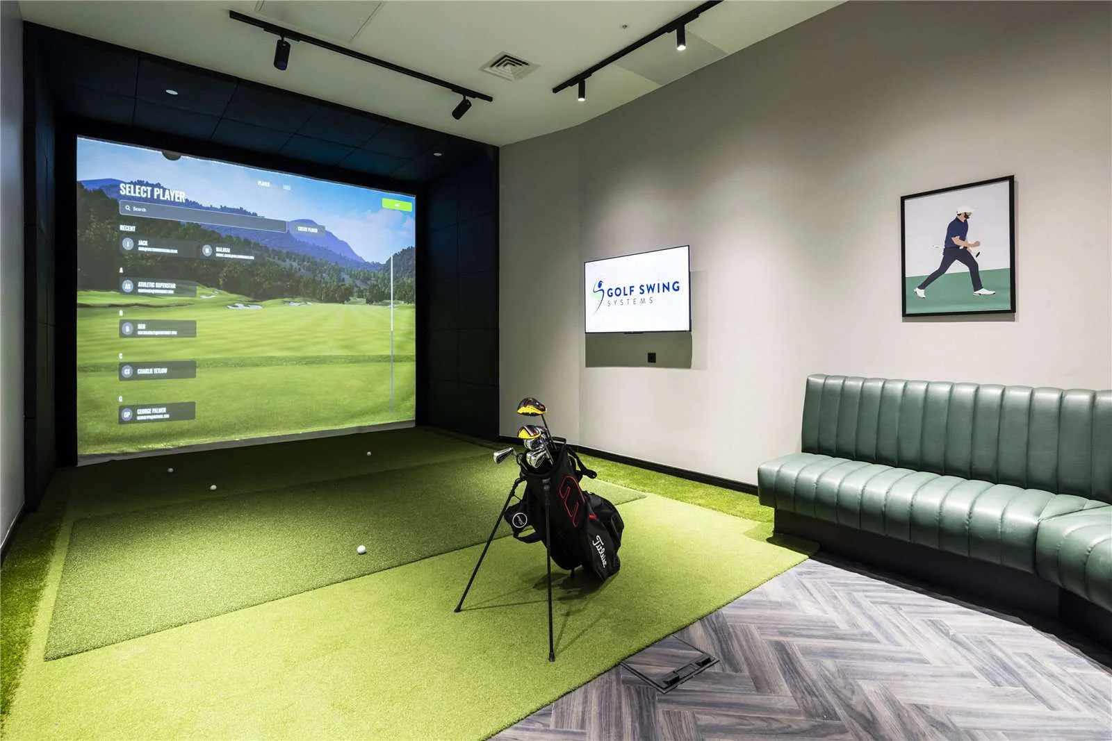 London The Stage Shoreditch Golf Simulator Residents Club Ec2a