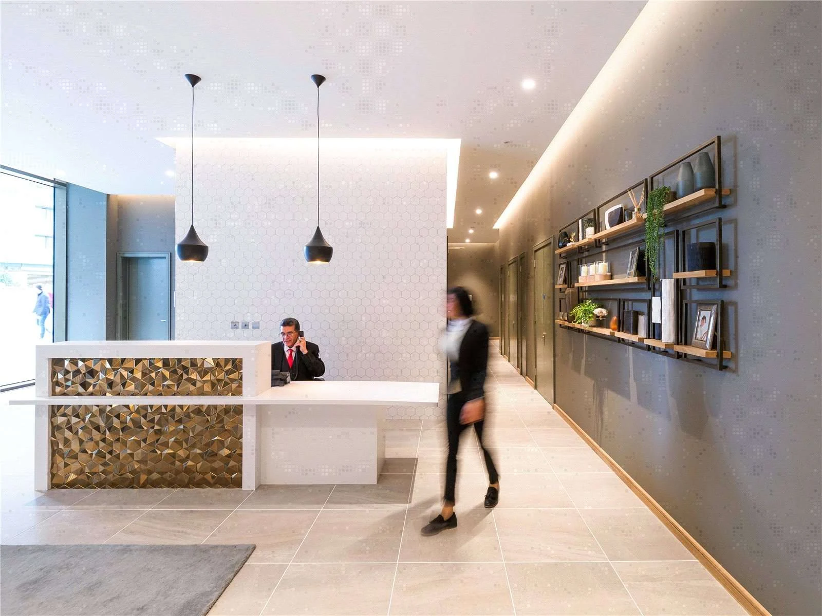 Nine Eastfields Riverside Quarter Wandsworth Sw18 Concierge Lobby Reception Hotel Style Residents Services
