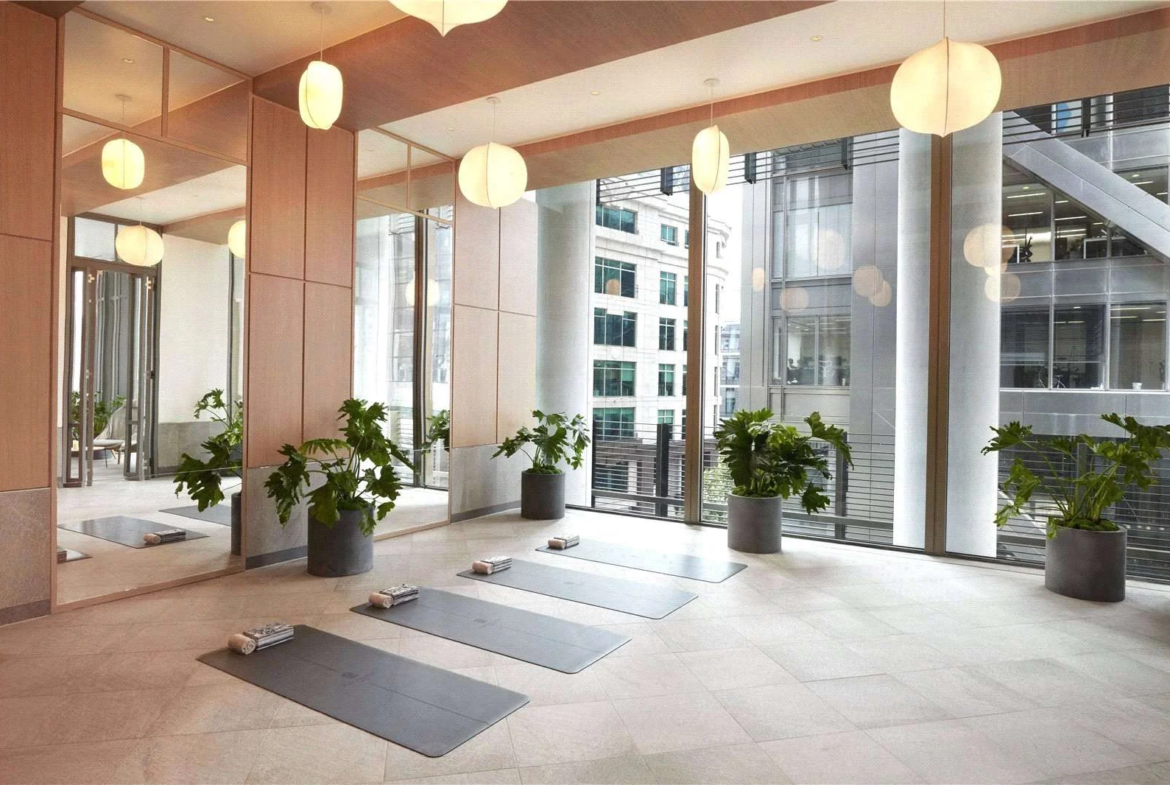 One Bishopsgate Plaza Houndsditch City Of London Ec3a Residents Wellness Yoga Studio