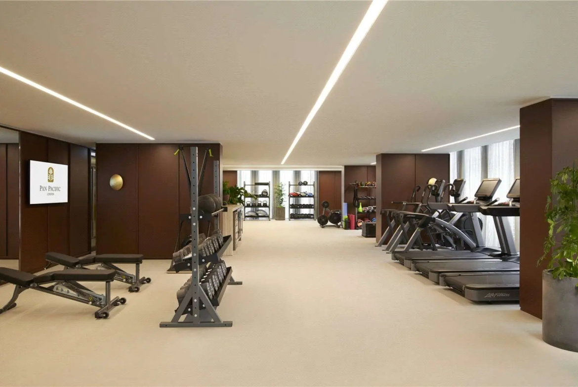 One Bishopsgate Plaza London Ec3a Pan Pacific Gymnasium