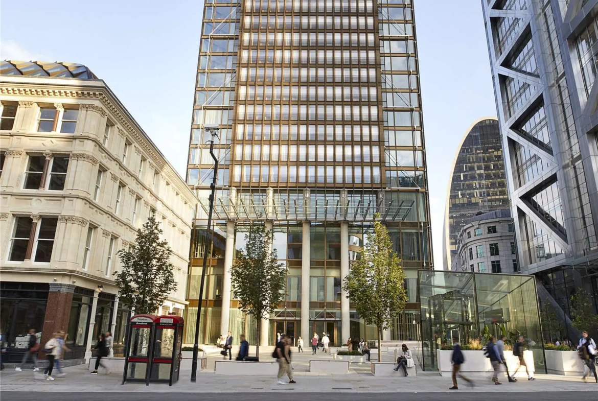 One Bishopsgate Plaza London Ec3a Tower Exterior Bishopsgate