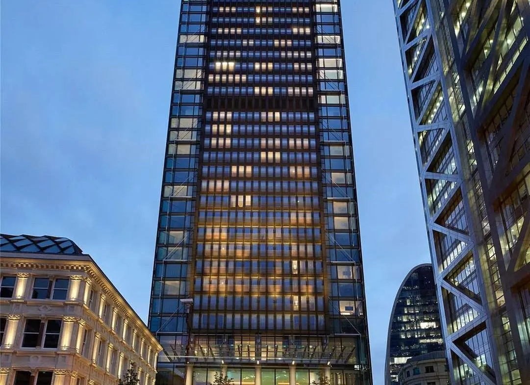 One Bishopsgate Plaza London Ec3a Tower Exterior Night