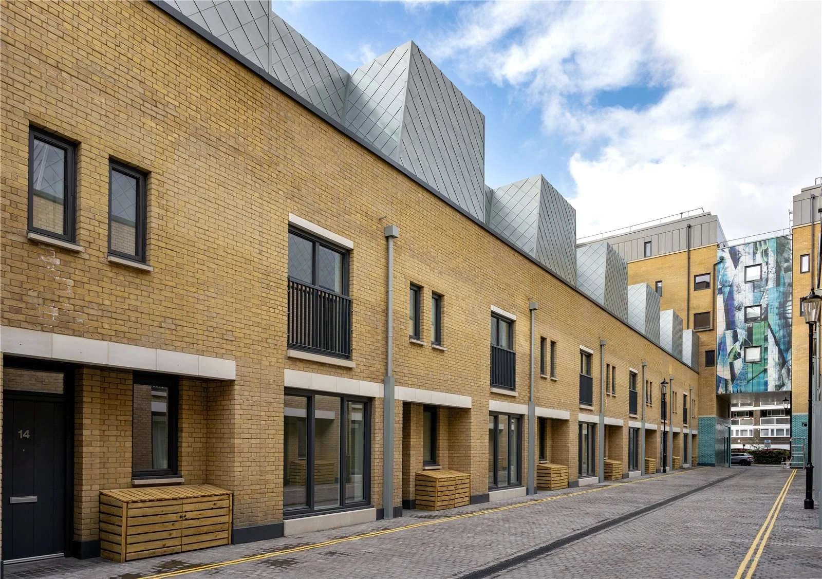 Portobello Square The Auria W10 Mews Houses Yellow Brick Zinc Roof Wheatstone Gardens