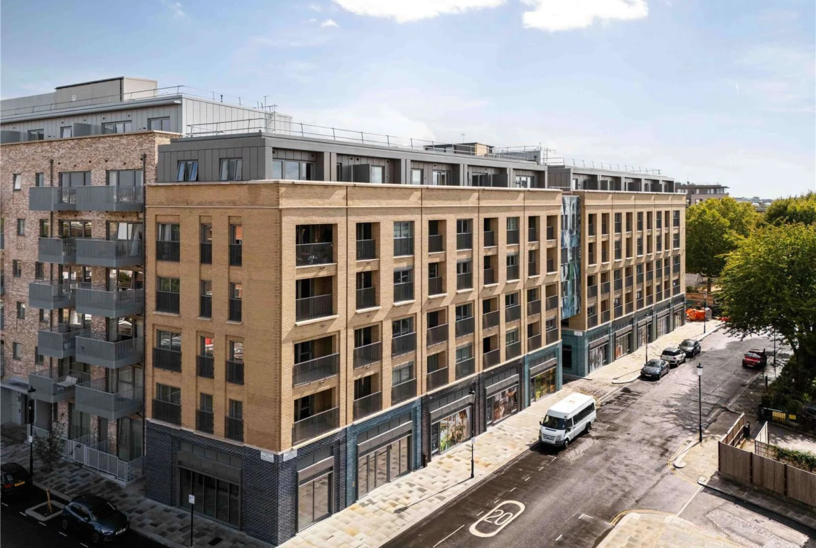 Portobello Square The Auria W10 Portobello Road Elevation Yellow Brick Balconies Development